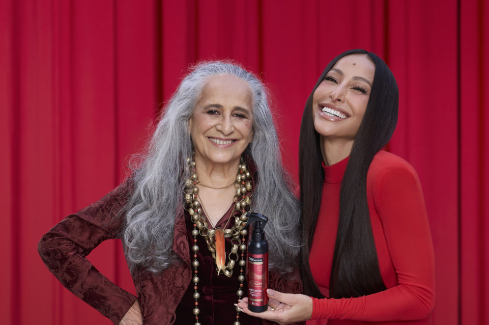 Maria Bethânia e Sabrina Sato (Foto: divulgação tresemmé)