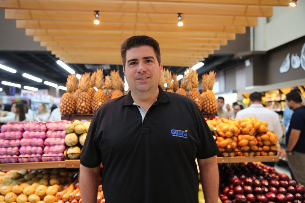 Flávio Figueiredo - diretor do Supermercado Guará(Foto: divulgação/SUPERMERCADO GUARÁ)