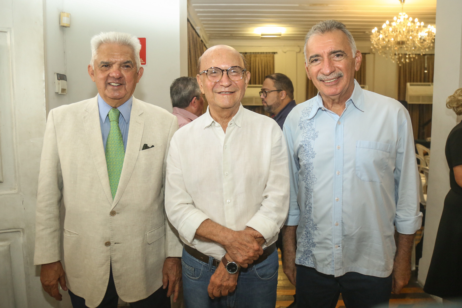 (Foto: JoaoFilho Tavares)Tales de Sá Cavalcante, João Melo e Artur Bruno