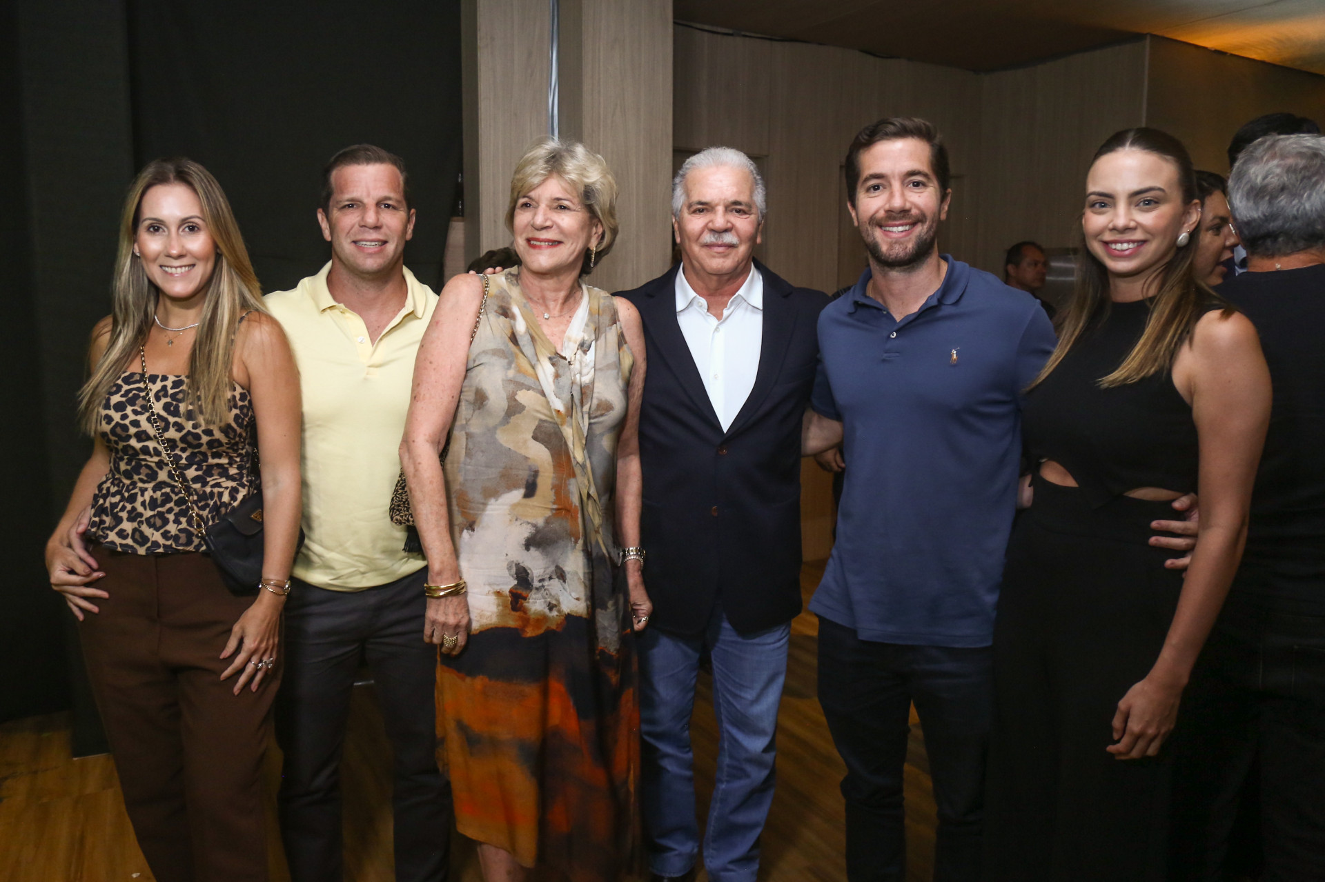 Paulinha, André, Stella, Pio, Guilherme Rolim e Nicole Marinho  (Foto: João Filho Tavares)