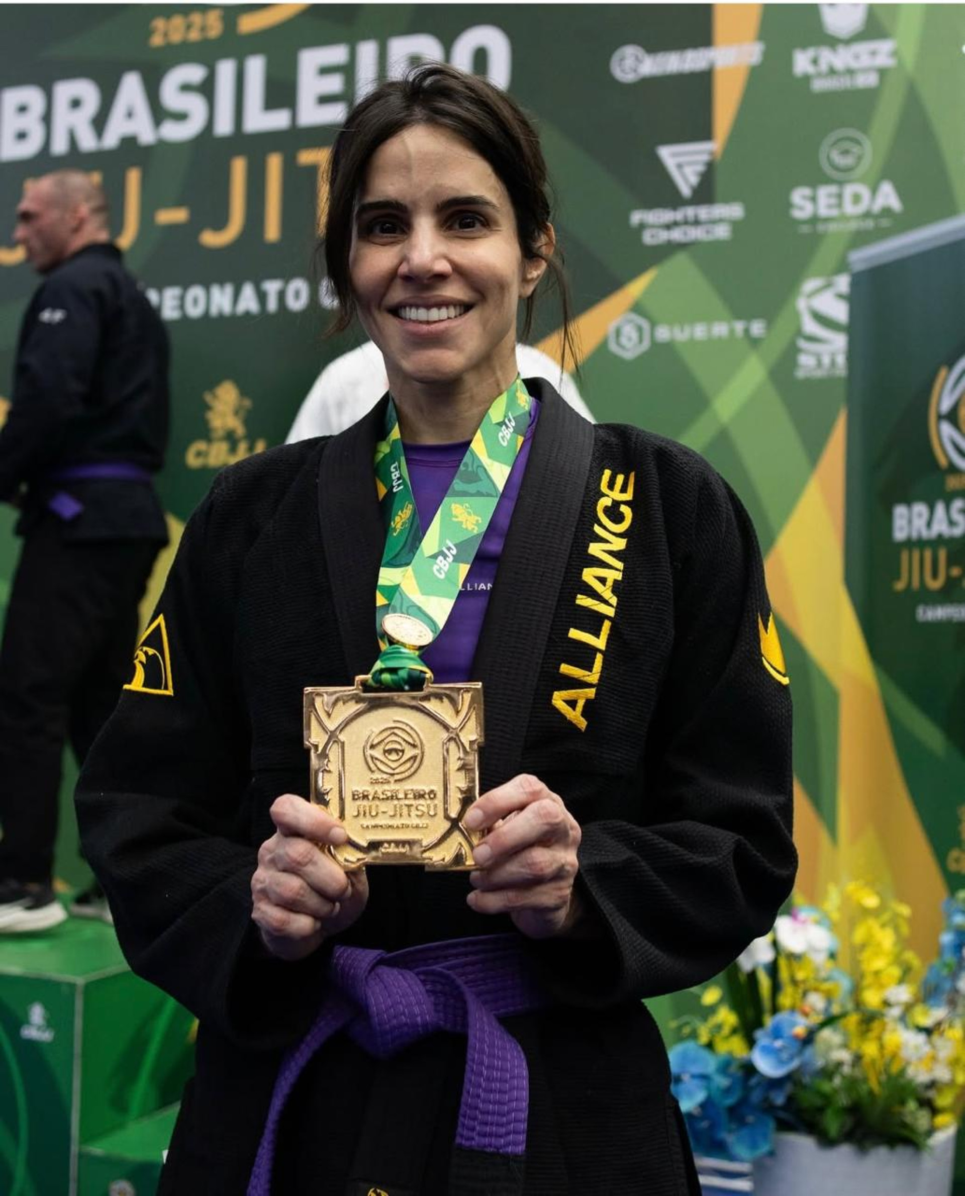 Márcia Ponte Hissa, campeã nacional de jiu-jítsu (Foto: Arquivo Pessoal )