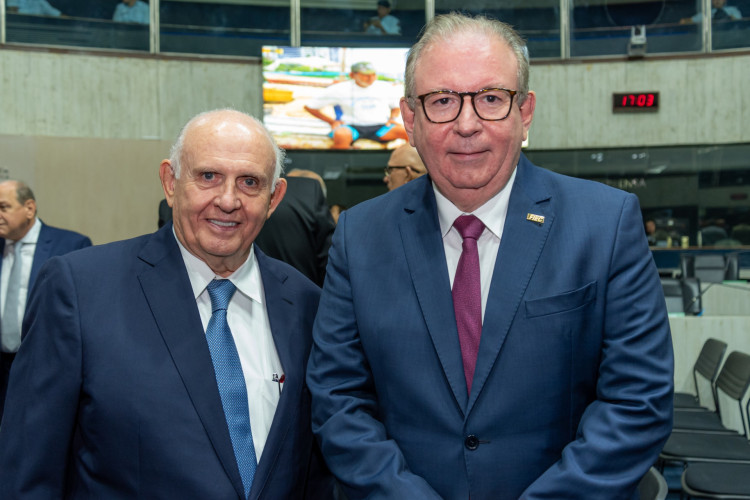 Pedro Grendene e Ricardo Cavalcante(Foto: Reprodução/Arquivo Fiec)
