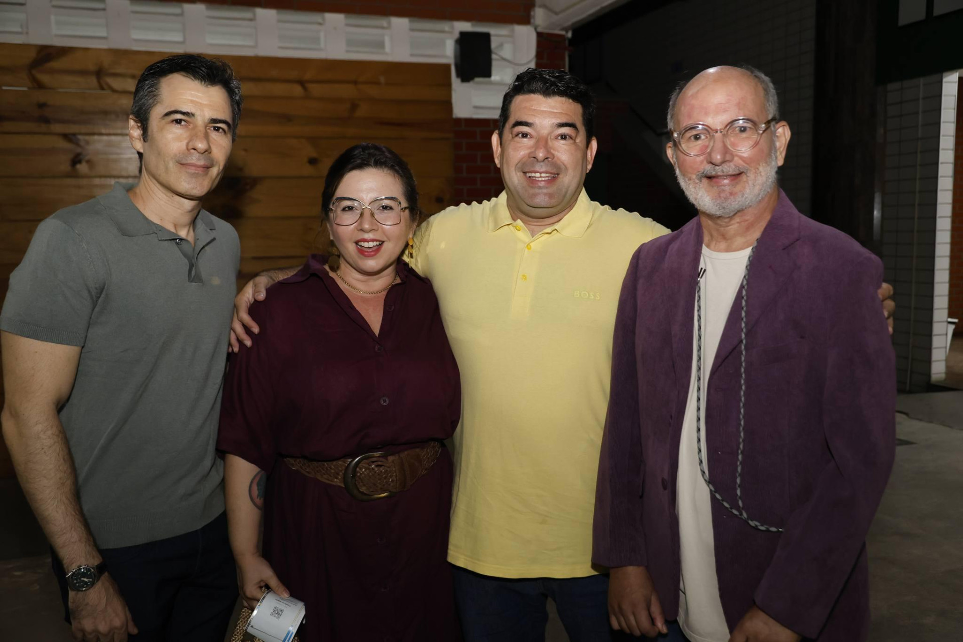 (Foto: divulgação)JP Lima, Cândida Lopes, Danilo Carvalho e Hiroldo Serra