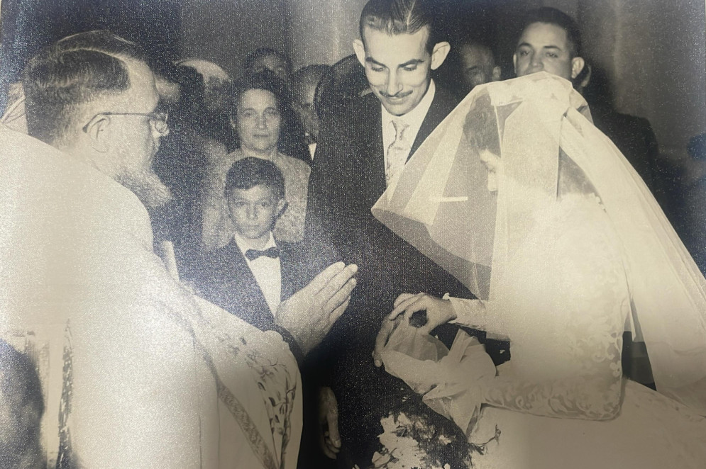 Casamento de Raimundo e Marlene Cabral(Foto: Acervo pessoal / Divulgação)