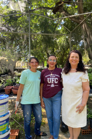 Jeruza Magalhães, Amélia Ramos e Mary Anne(Foto: Rafael Santana )