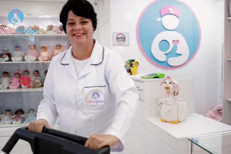 Maternidade Alana Reborns(Foto: Arquivo pessoal/Alana Babys)