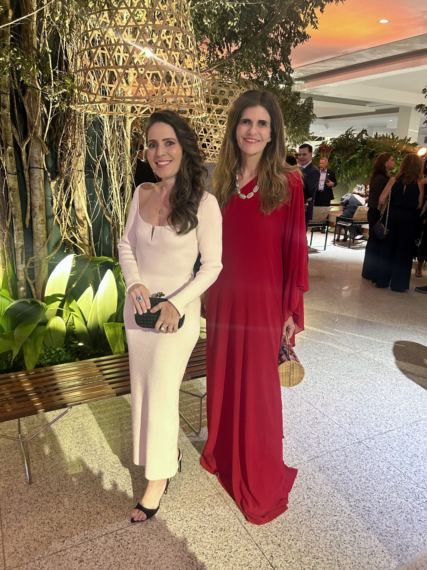 Águeda Muniz e Luciana Goyanna Campos (Foto: CLOVIS HOLANDA)