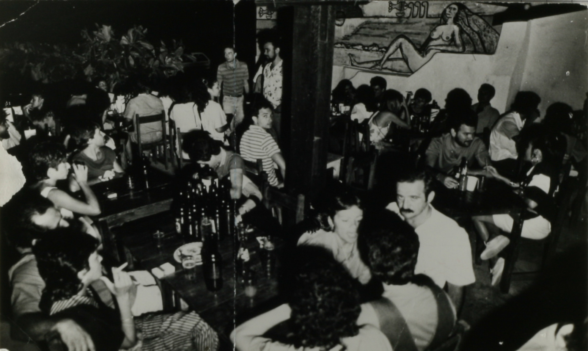 Cais Bar fez bastante sucesso ao longo de quase duas décadas de funcionamento em Fortaleza (Foto: Jorge Henrique, em 26/12/1986)