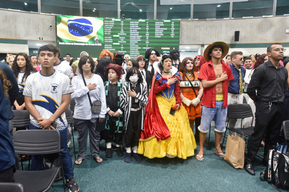 A sessão solene reconheceu oficialmente a relevância cultural, social e econômica que o Sana tem promovido em Fortaleza(Foto: Rey Alves / Sana)