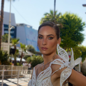 Dani Gondim em Cannes (Foto: VINIPHOTO/ divulgação )