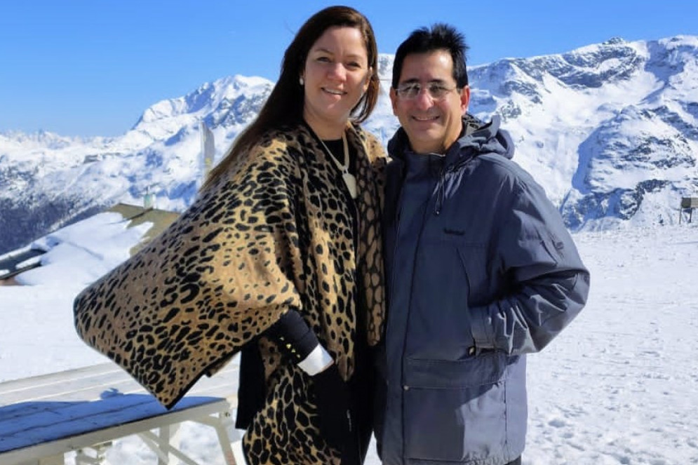 Priscila e Luis André Siqueira(Foto: Arquivo pessoal)