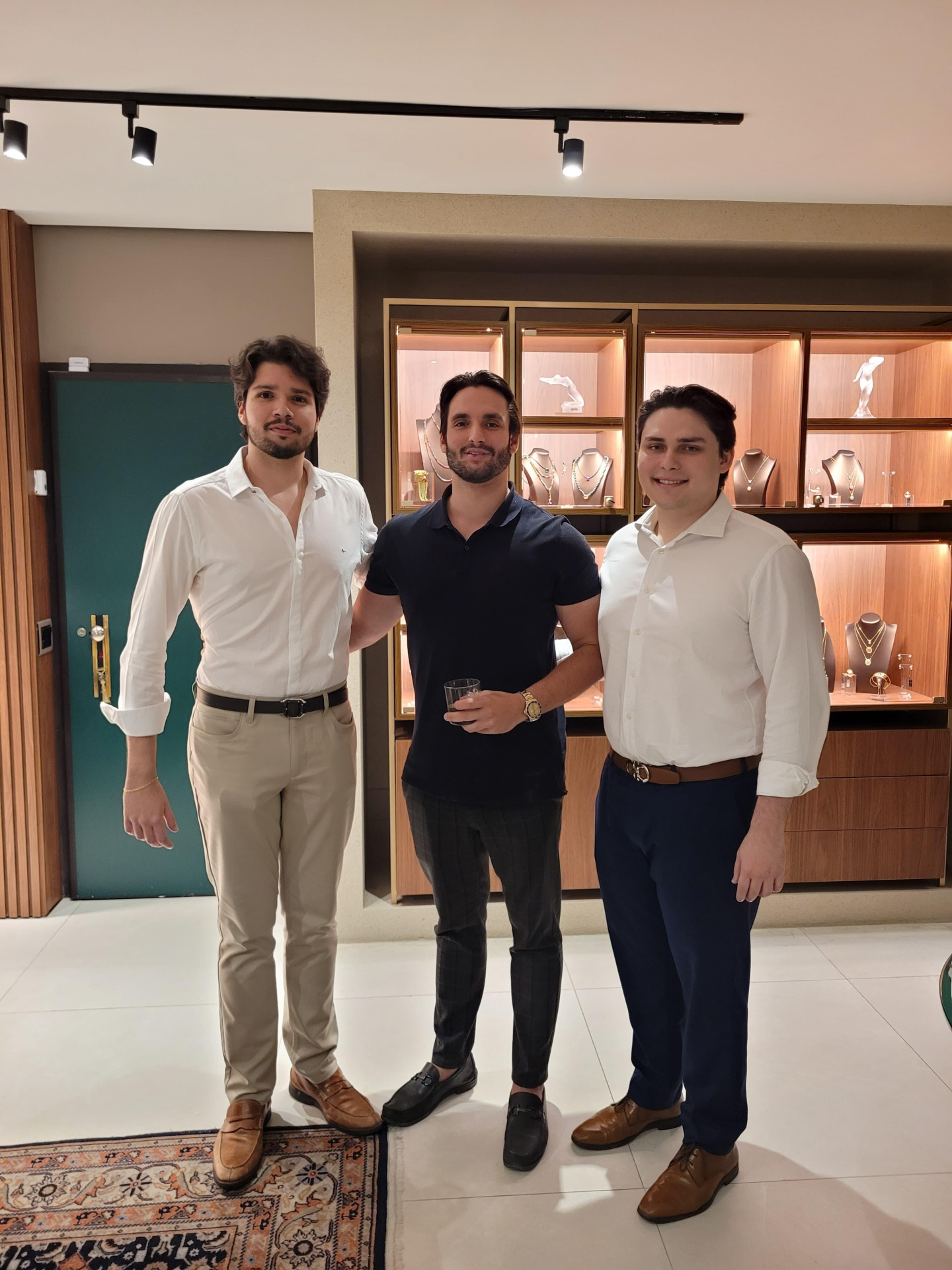 David Leitão, Matheus Pouchain e Diego Cordeio  (Foto: divulgação )