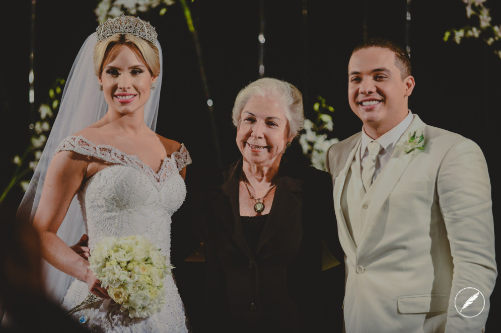 Alódia já assinou 15 anos, aniversários e casamentos, como o de Wesley Safadão e Thyane Dantas, em 2016.(Foto: Clécio Albuquerque/Divulgação)