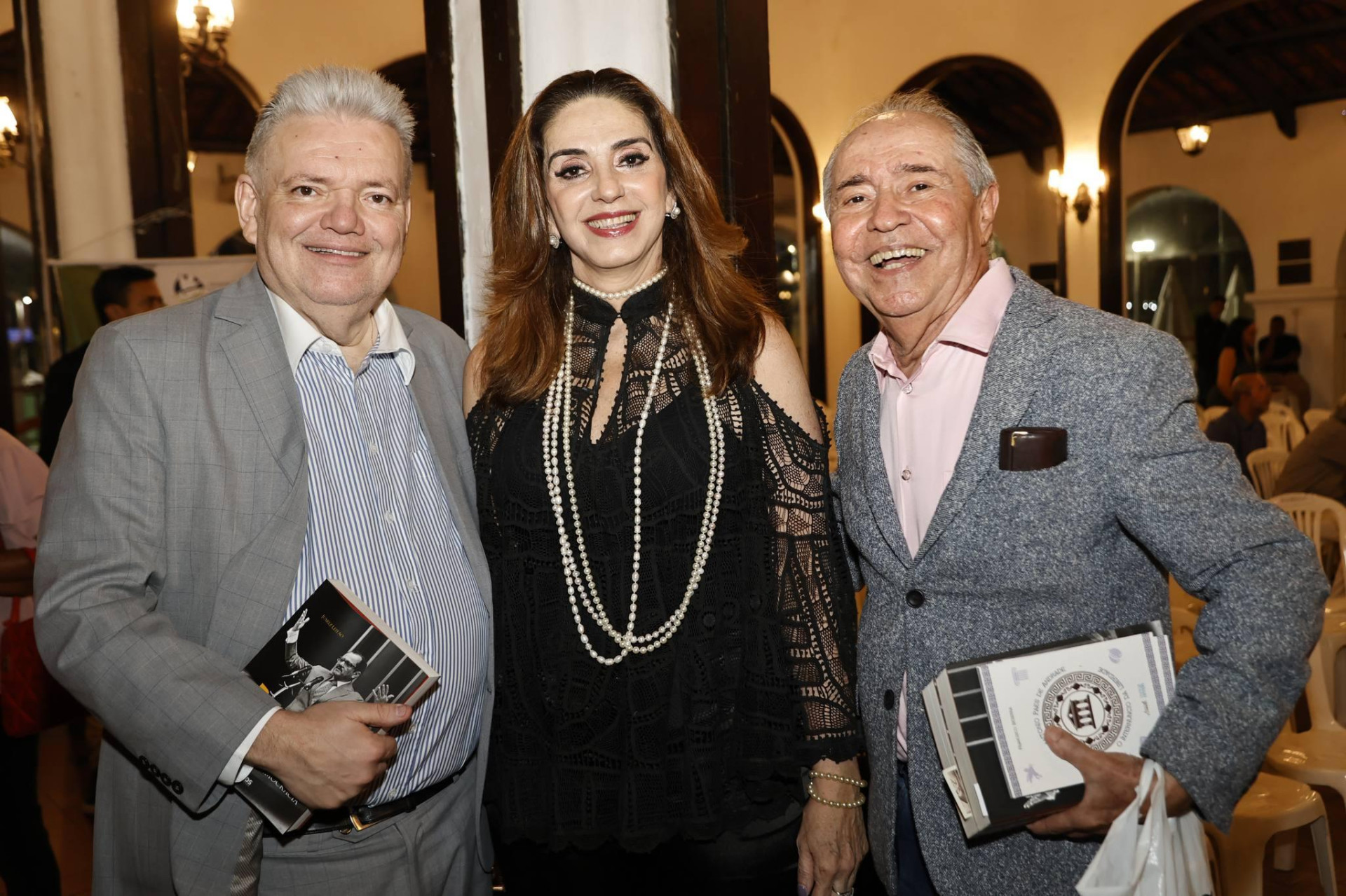 (Foto: Divulgação)Pedro Jorge Medeiros, Magda Busgaib e Pedro Gomes de Matos