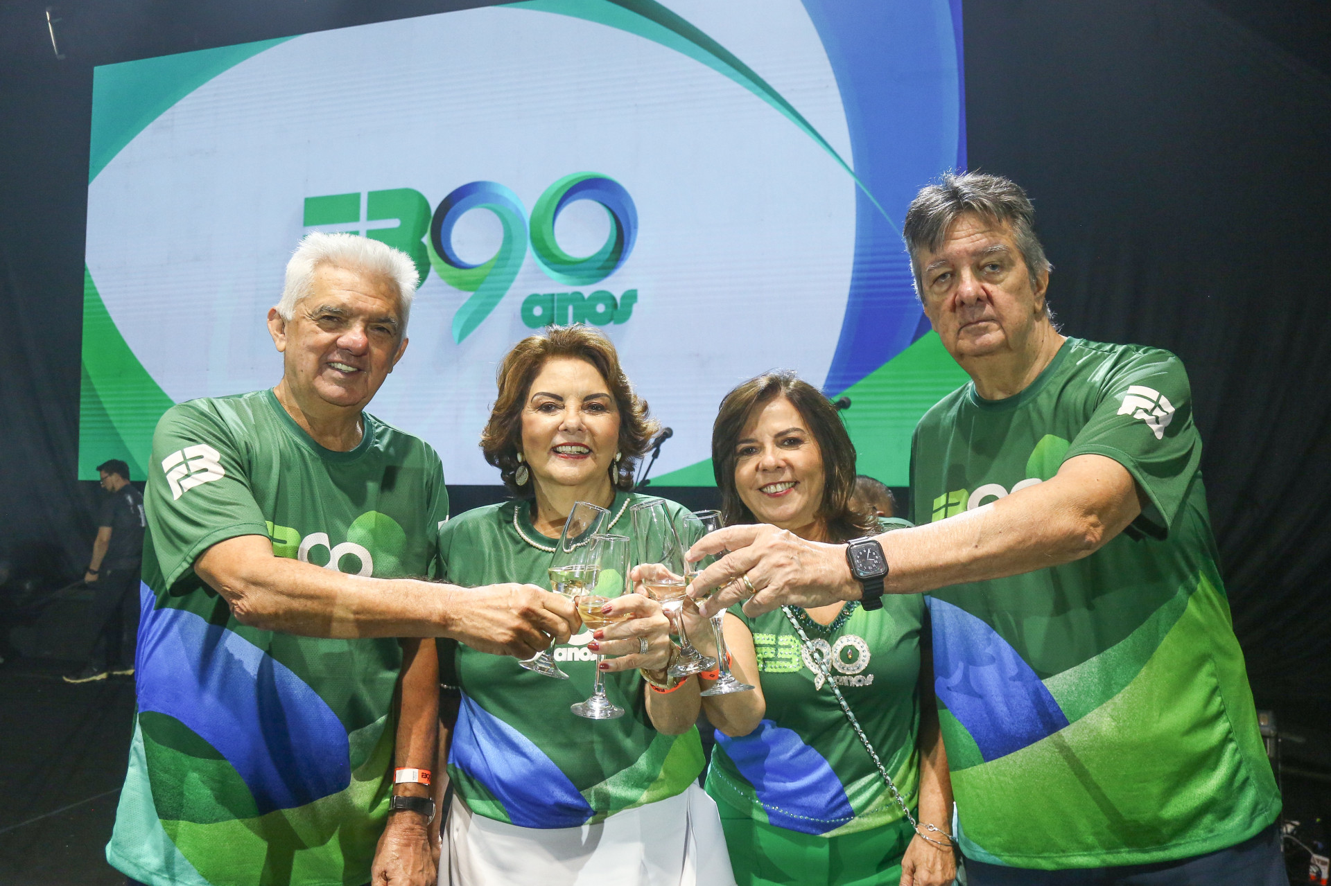 (Foto: JoaoFilho Tavares)Tales, Hilda, Deise e João de Sá Cavalcante 
