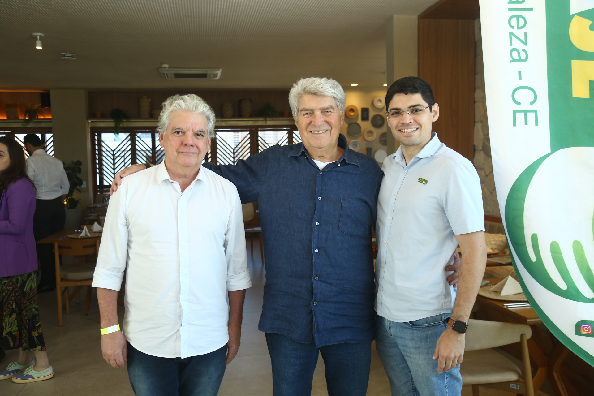 (Foto: JoaoFilho Tavares)Chico Esteves, Amarilio Macêdo e Tiago Guimarães