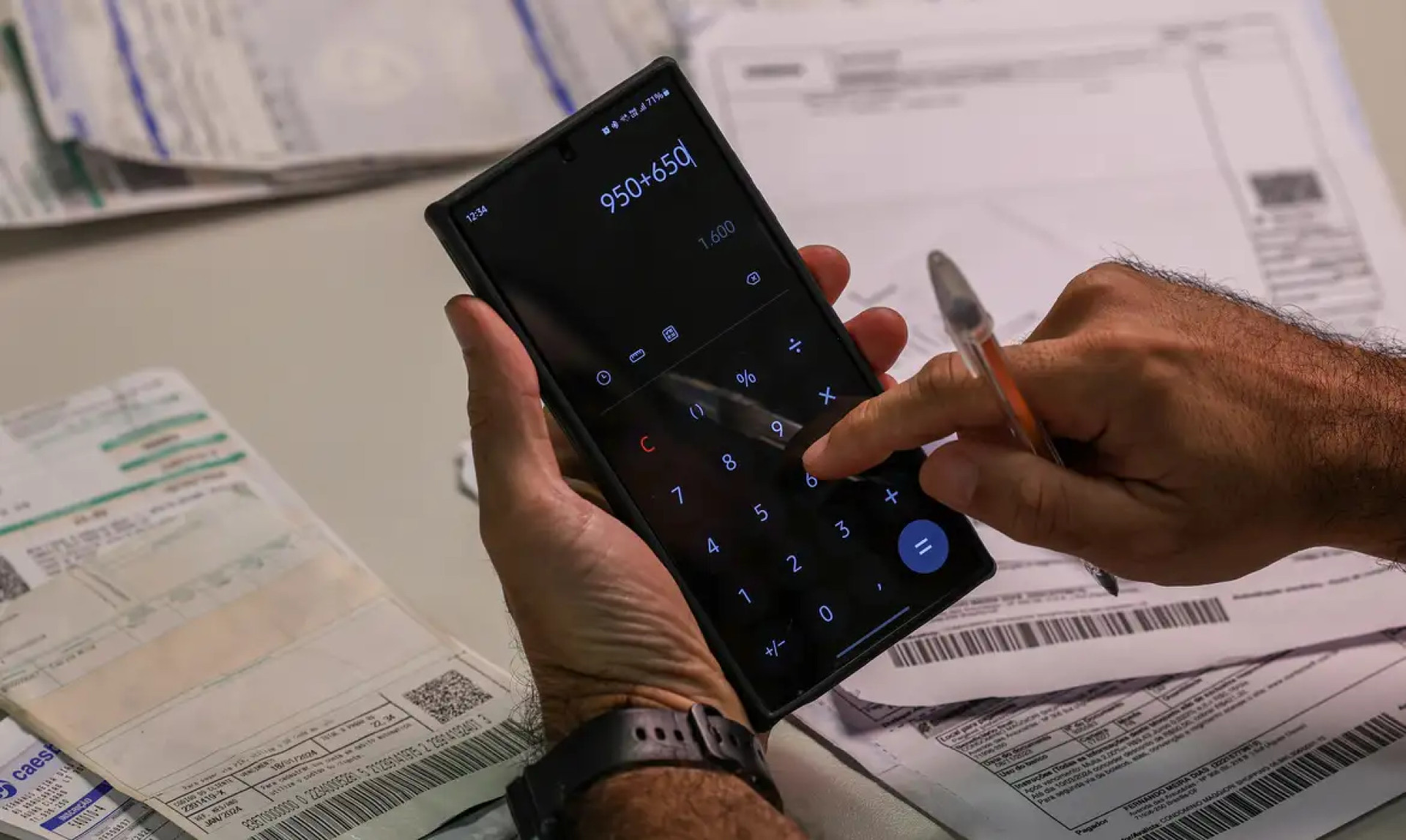 27,2% das empresas cearenses estavam inadimplentes em março de 2025 (Foto: Joédson Alves/Agência Brasil)