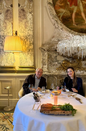 Demerval Diniz e a filha Sara Diniz: Paris na agenda(Foto: arquivo familiar )