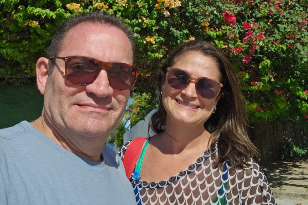 Adriana e Paulo Marcelo Accioly(Foto: Arquivo pessoal)