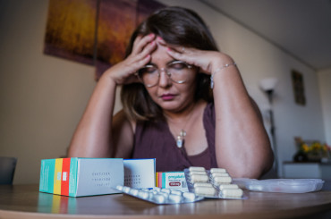 95% das pessoas têm dores de cabeça ao menos uma vez na vida(Foto: Fernanda Barros/ O Povo)