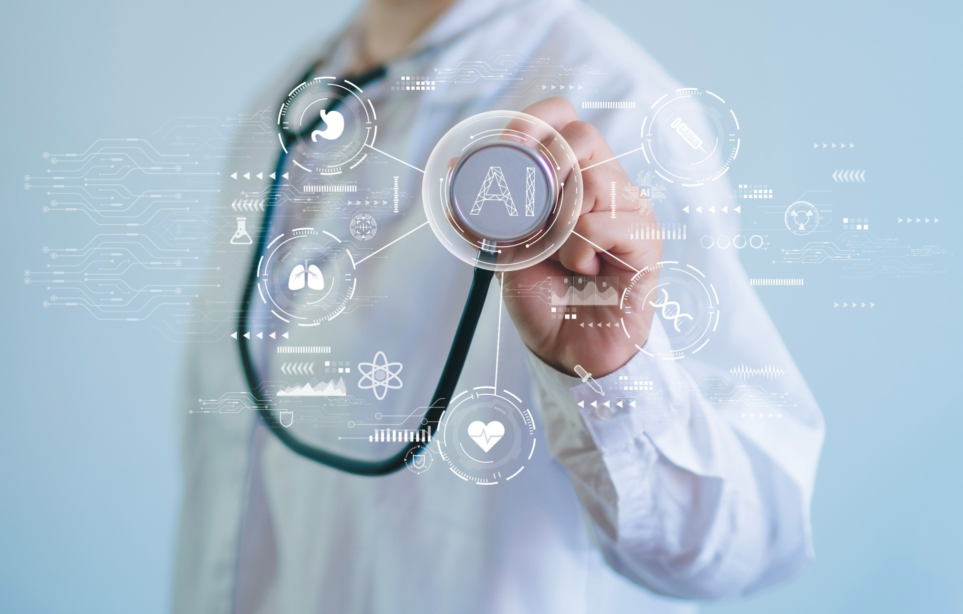 ￼PROMESSAS para melhorar a prestação de serviços de saúde passam pela IA (Foto: MrPanya / Adobe Stock)