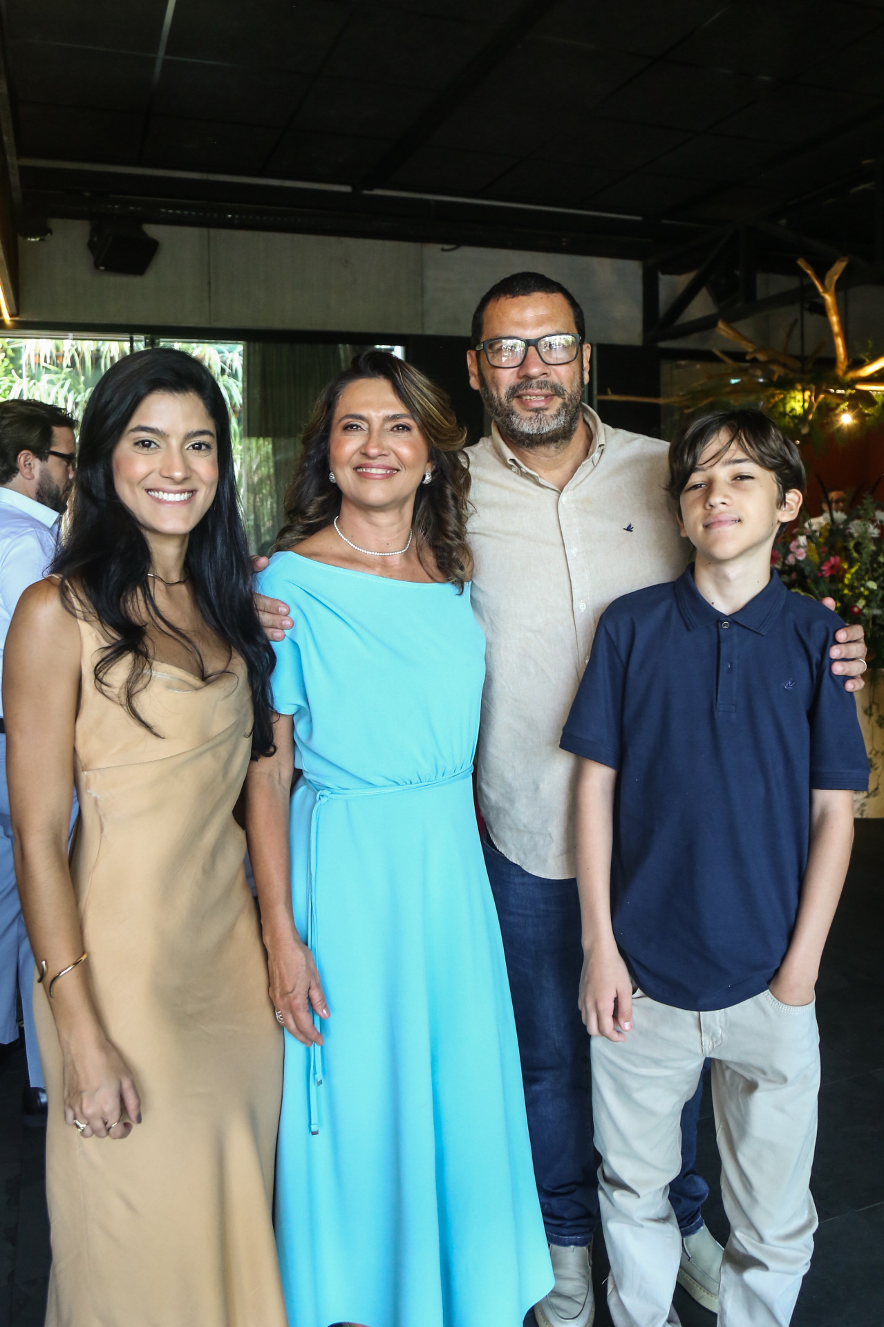 (Foto: JoaoFilho Tavares)Maira e Michelle Alves, Tiberio Soares e Pedro Alves