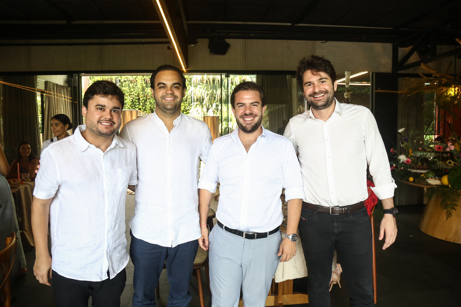 (Foto: JoaoFilho Tavares)Ricardo Freitas, Livio Dias, Claudio Nelson e David Girão
