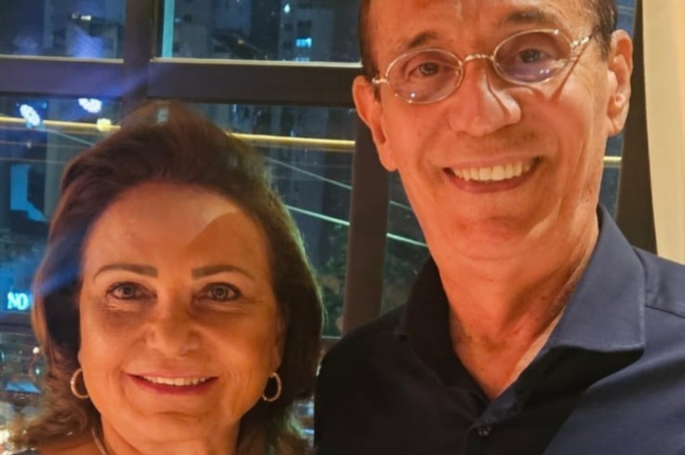 Vânia e Aristófanes Canamary(Foto: Arquivo pessoal)