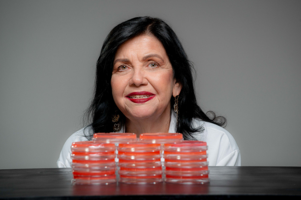 Mariangela é reconhecida por sua trajetória de mais de 40 anos dedicados ao desenvolvimento de tecnologias em microbiologia do solo(Foto: Antonio Neto/Embrapa Soja/Divulgação)