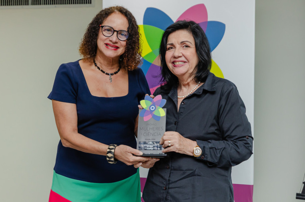 Pesquisadora foi uma da seis agraciadas no Prêmio Mulheres e Ciência, parceria entre o MCTI, CNPq, Ministério das Mulheres, British Council e CAF(Foto: Luara Baggi (ASCOM/MCTI))