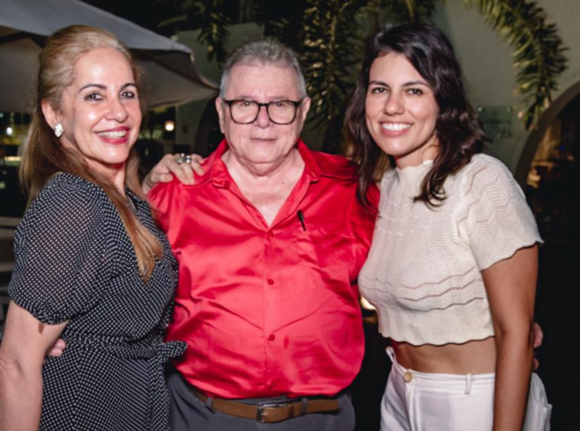 Rossana Kopf, Juarez Leitão e Karoline Freitas (Foto: Arquivo pessoal )