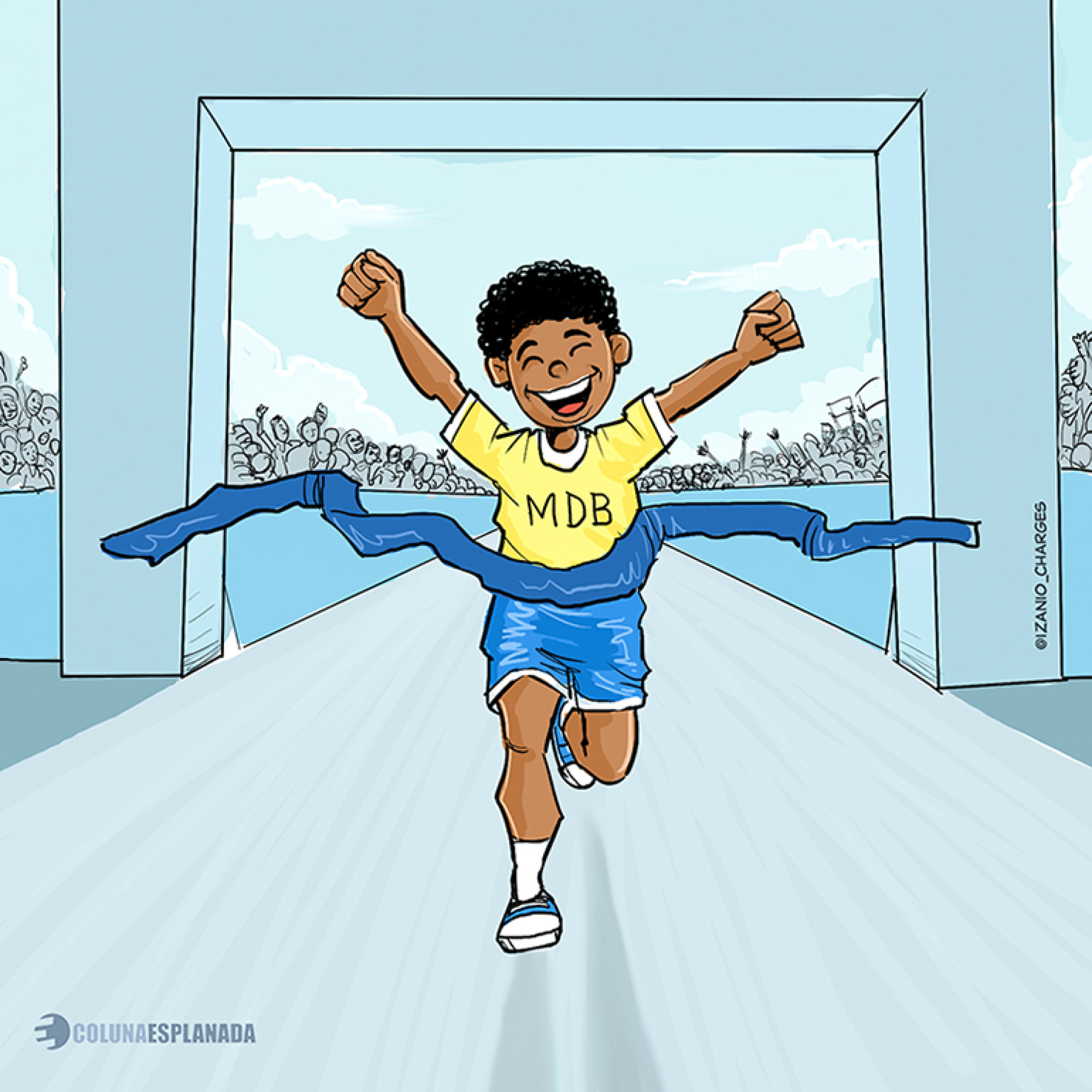 Charge da Coluna desta quinta-feira, 26 (Foto: izanio_charges)
