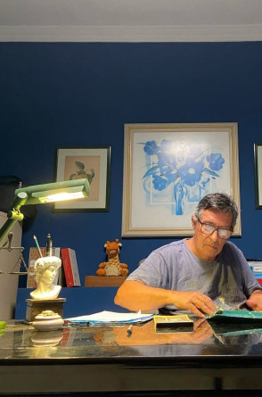 Artista Sérgio Silveira(Foto: Reprodução/Instagram)