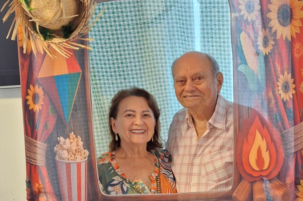 Neuma e Cláudio Carneiro(Foto: Arquivo pessoal )