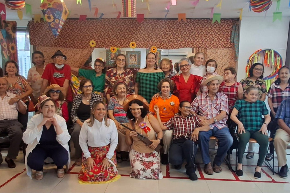 Grupo dominado pela alegria(Foto: Arquivo pessoal )