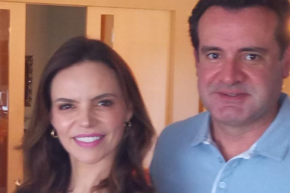Cristiane e Fernando Gurgel(Foto: Marcus Lage)