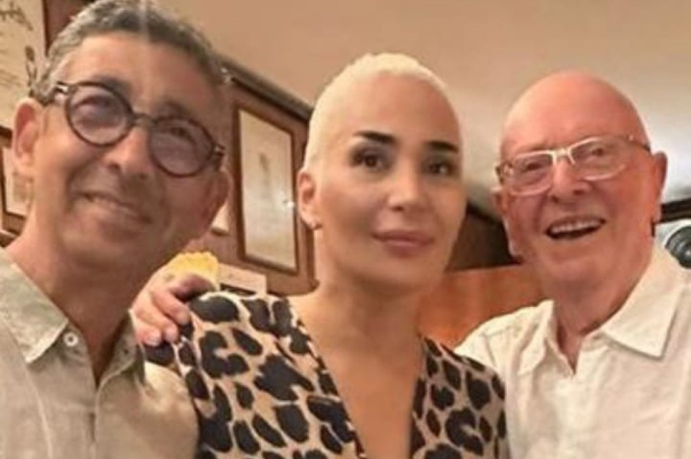 Lou Kasprzykowskilou, Arturo e Beniamin Hani(Foto: Arquivo pessoal)