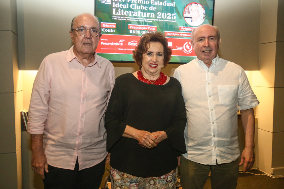 Presidentes idealinos  com Lêda Maria(Foto: João Filho Tavares)
