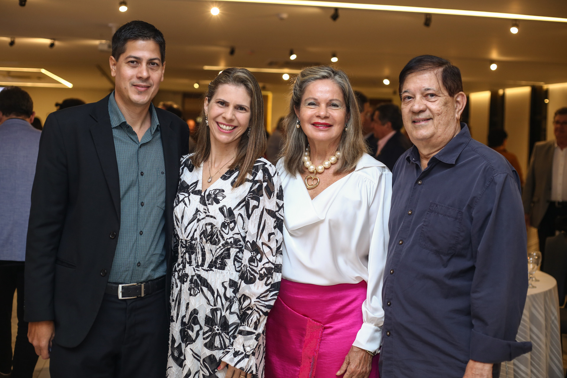 (Foto: JoaoFilho Tavares)Daniel e Grisielle de Sá Cavalcante, Isabel e José de Sá Cavalcante