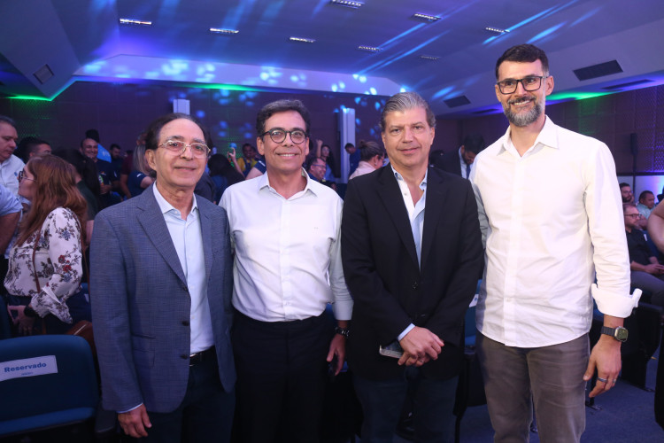 Dalton Guimar&atilde;es, Gustavo Porto, Mario Albuquerque e Dimas Barreira(Foto: Jo&atilde;o Filho Tavares)