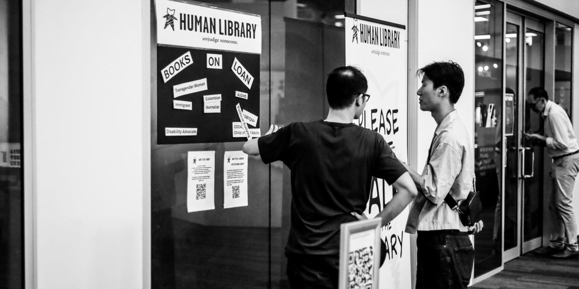 Biblioteca Humana (Foto: Site/Human Library)