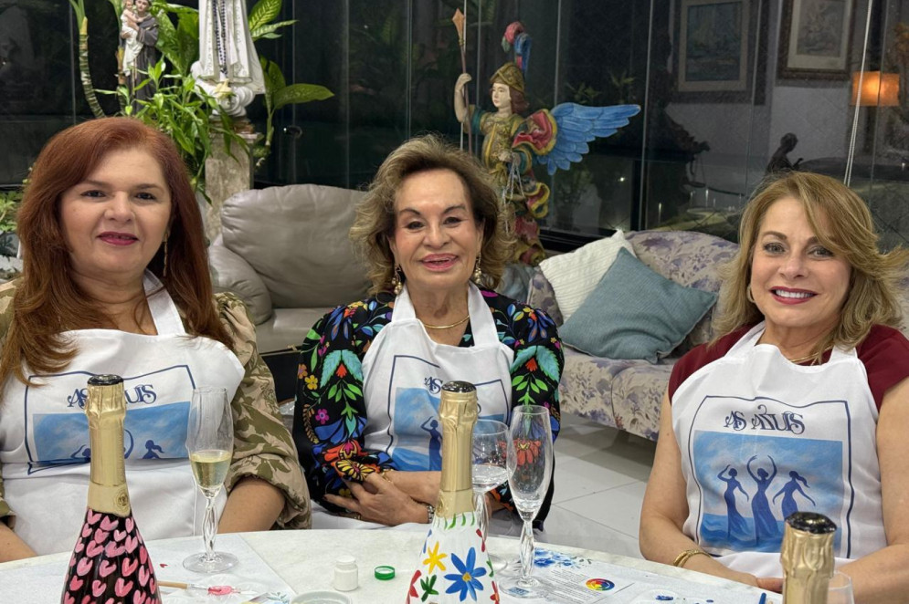 Laíse Carvalho, Iris Amaral e Beatriz Viana(Foto: Arquivo pessoal)