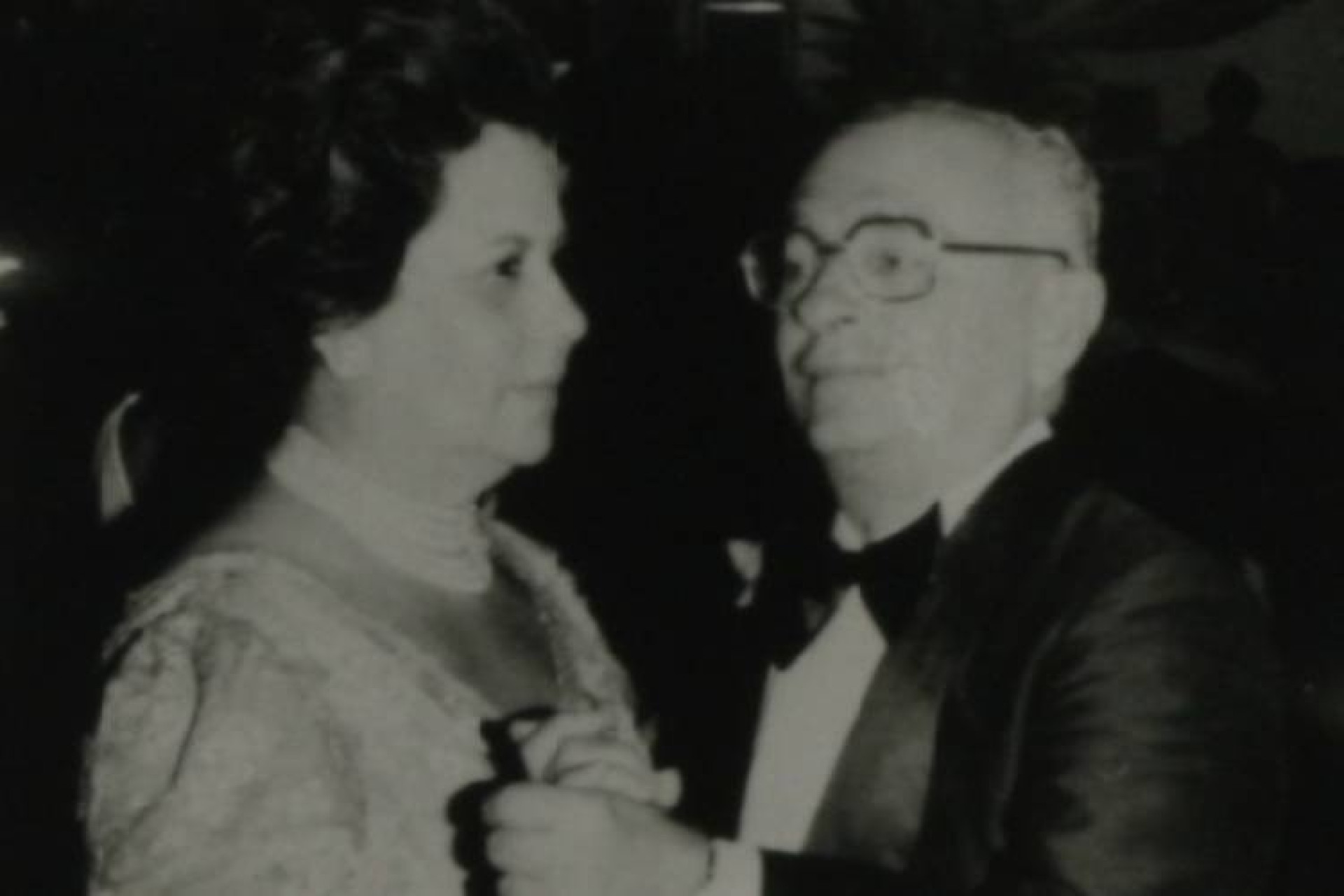 Dona Luiza e Virgílio Távora (Foto: Fernando Sá, em 18/8/1993)