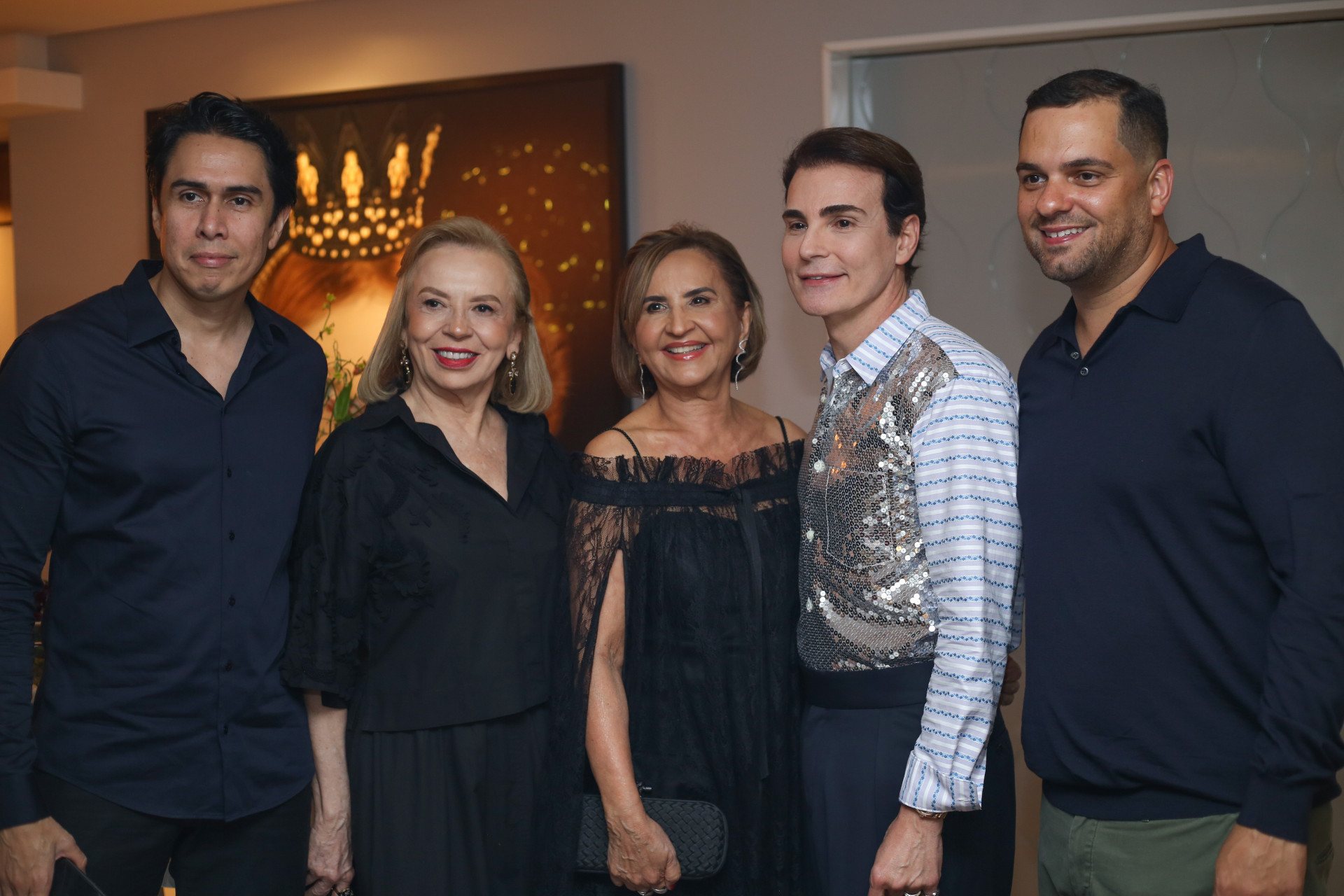 (Foto: JoaoFilho Tavares)Marcos Vinicius, Fátima Sousa, Fátima Silveira, Rodrigo Maia e David Silveira