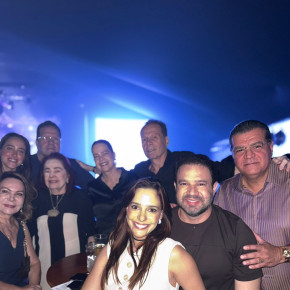 Iracema Vale, Édson Filho, Ítala Ventura, Rafaela Ventura, Izabella Fonseca, Júlio Ventura, Gabriela Ventura, Leonardo Couto e Odmar Feitosa(Foto: arquivo pessoal )