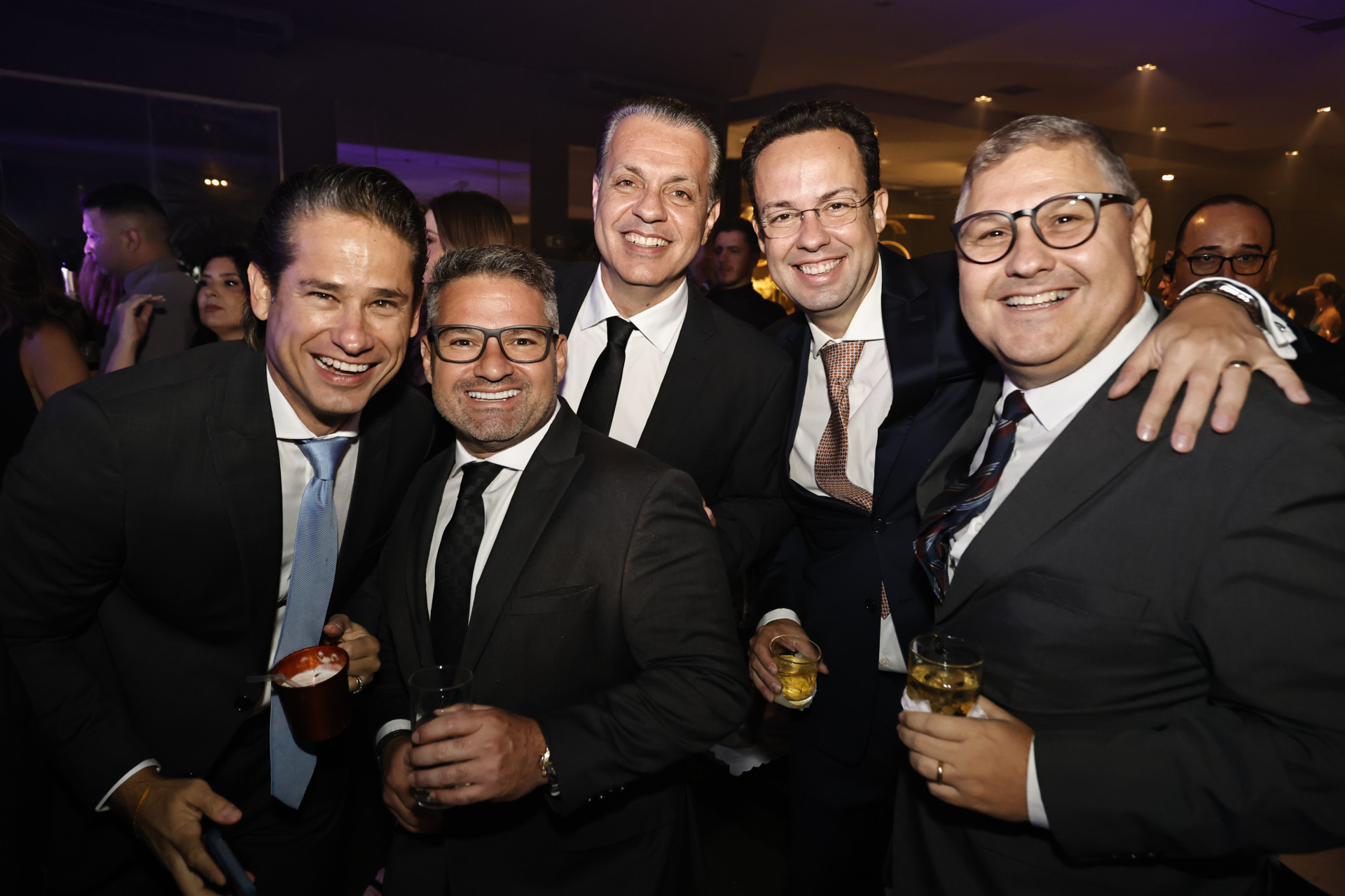 (Foto: LC Moreira)David Rodrigues, Mário Queirós, Leo Dall_Olio, Daniel Joca e Carlos Henrique Veras
