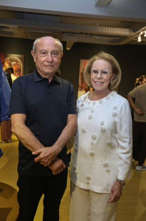 Flávio Marcilio e Janete Vaz(Foto: João Filho Tavares)