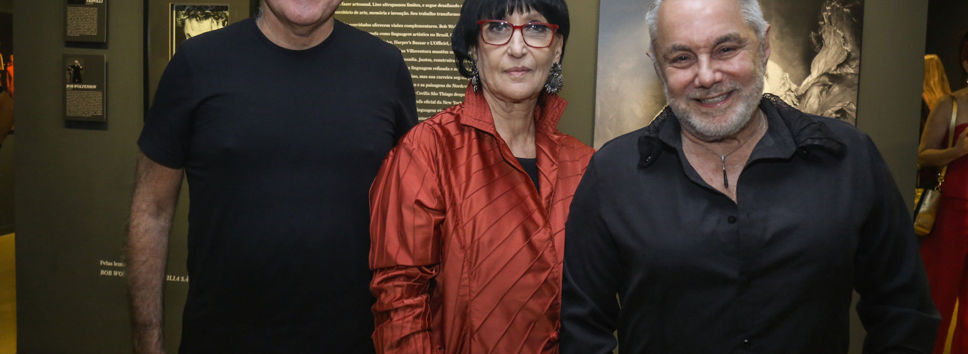 Silvio Frota, Denise Mattar e Lino Vilaventura (Foto: João Filho Tavares
)