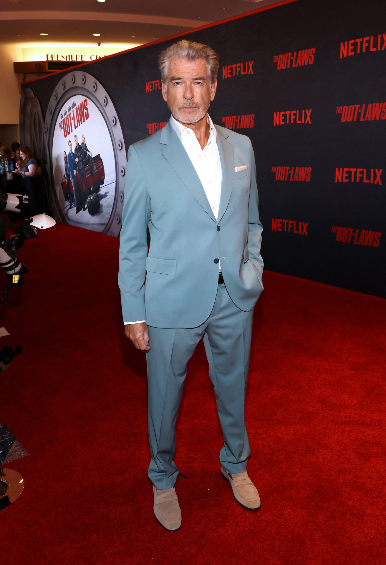 Pierce Brosnan volta a Netflix em Agosto (Foto: MATT WINKELMEYER / GETTY IMAGES NORTH AMERICA / Getty Images via AFP)