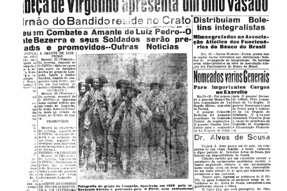 87 anso da morte de Lmapião, em 18 de julho de 1938